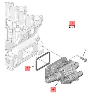 GATES TERMOSTAT FORD FOCUS II MK2 FUSION 1.6TDCI