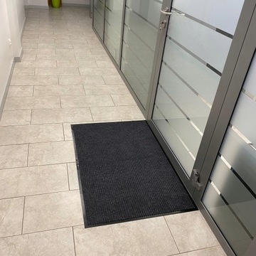 WYCIERACZKA POD DRZWI WEJŚCIOWA MATA DO BUTÓW GRUBA GUMA ZEWNĘTRZNA 40X60CM