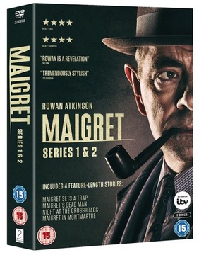 Maigret [2 DVD] Sezony 1-2 /Rowan Atkinson/ 2017