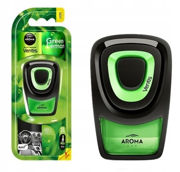 AROMA VENTIS LEMON zapach samochodowy w kratkę 8ml