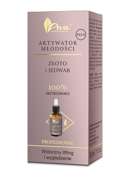 Ava Aktywator Młodości Plus Złoto I Jedwab 30ml