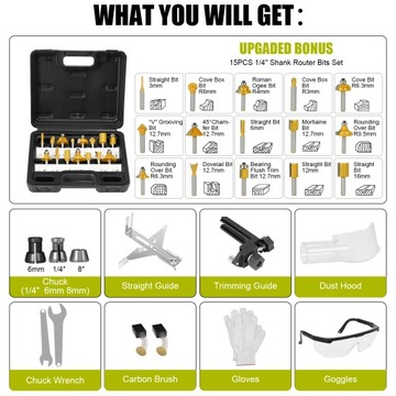 DEWINNER FREZARKA GÓRNOWRZECIONOWA DO DREWNA PIONOWA RĘCZNA DO KRAWĘDZI