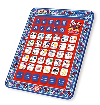 Lexibook Spider-Man Spider и его удивительные друзья, образовательный двуязычный L