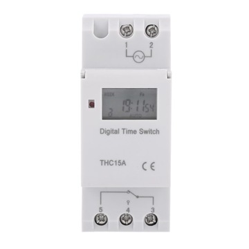 ЧАСЫ ЦИФРОВОЙ ПРОГРАММАТОР ВРЕМЕНИ THC15A 24V