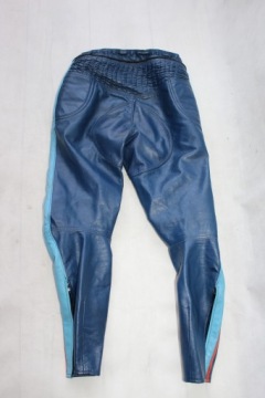 МОТОЦИКЛОВЫЕ БРЮКИ 077 КОЖАНЫЕ, размер 48, талия 74/82