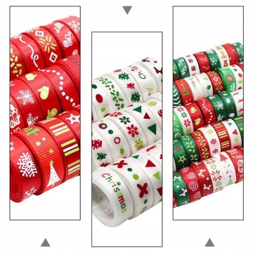 1 упаковка ленты для рождественской сумки