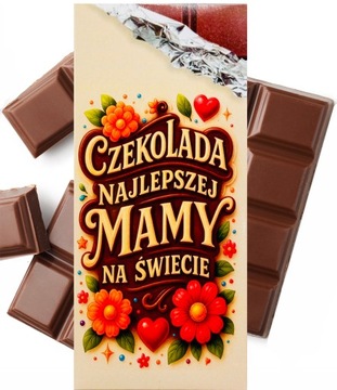 PREZENT na DZIEŃ MATKI OJCA CZEKOLADA mamy i taty URODZINY rodziców mamusi