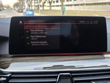 BMW Seria 5 G30-G31 Limuzyna 530i 252KM 2020 BMW 5 530i 2,0l 252KM Niski przebieg: 109,498km Dokumentacja pochodzenia, zdjęcie 16