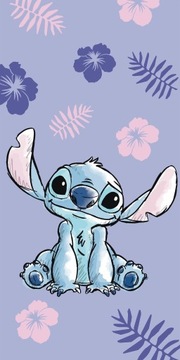 RĘCZNIK LILO STITCH 70X140 PLAŻOWY KĄPIELOWY 100% BAWEŁNA STICH ANGEL STICZ