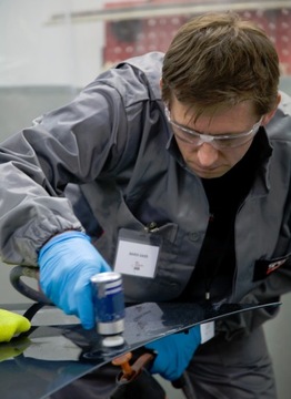 10 пар защитных перчаток размера XL, СИНИЕ 519.