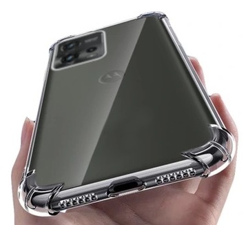 PANCERNE ETUI A-SHOCK do Motorola Moto G72 +SZKŁO