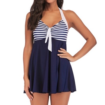 STRÓJ KĄPIELOWY SUKIENKA SZORTY PLUS SIZE 3XL