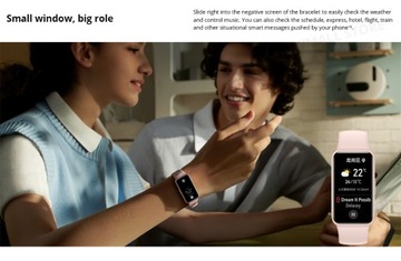 Smartband HUAWEI BAND 8 pomarańczowy