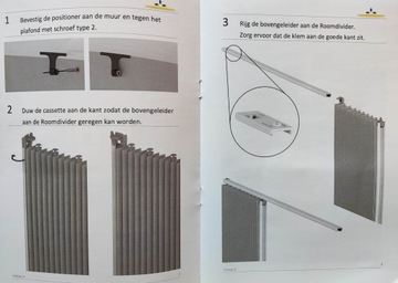 Двери-гармошка 180 см.