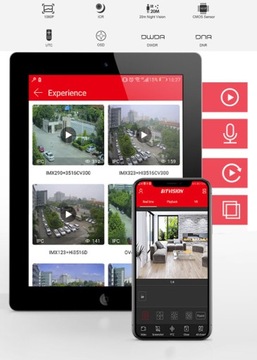 КОМПЛЕКТ МОНИТОРИНГА 4 НАРУЖНЫЕ КАМЕРЫ FULL HD
