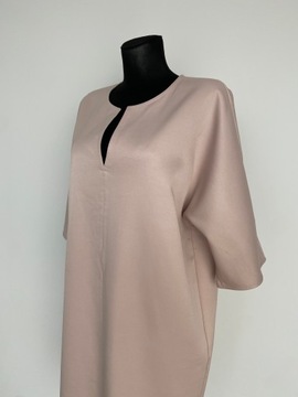 COS sukienka minimalistyczna pudrowy róż S/M/L