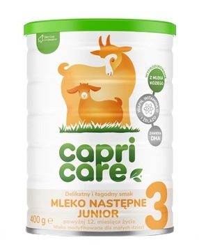 Capricare 3 mleko kozie 400g