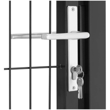 САДОВЫЕ ВОРОТА СТАЛЬНЫЕ ВОРОТА С ПОРОШКОВЫМ ПОКРЫТИЕМ