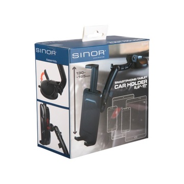 Автомобильный держатель для планшета/смартфона Sinor STH1