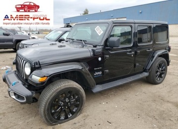 Jeep Wrangler IV 2023 Jeep Wrangler Sahara 4XE 2023 2.0L 2.0 Hybryda 375KM