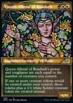 Queen Allenal of Ruadach EXT - Dominaria United