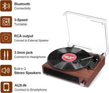 Проигрыватель проигрывателя FYDEE (747)