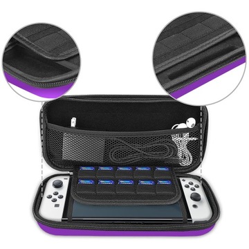 УЛУЧШЕННЫЙ ЧЕХОЛ ДЛЯ NINTENDO SWITCH OLED фиолетового цвета