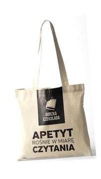 TORBA EKO KREMOWA. APETYT ROŚNIE W MIARĘ CZYTANI..