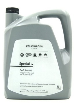 Olej syntetyczny VW SKODA SEAT 5W40 505.00 5litrów