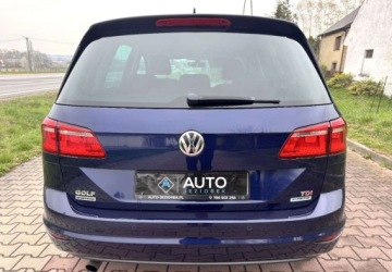 Volkswagen Golf Sportsvan Sportsvan 1.6 TDI 115KM 2017 Volkswagen Golf Sportsvan Kamery, czujniki, radar, podgrzewane fotele GWAR, zdjęcie 6