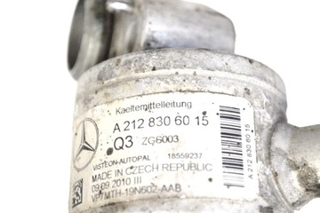 MERCEDES W212 E220 CDI 2010 RHD A/C PŘÍVOD TRUBKY KLIMATIZACE
