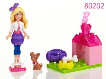 MEGA BLOCKS KLOCKI BARBIE PASUJE DO KLOCKÓW ZESTAW