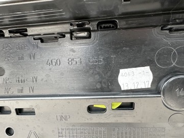 Бампер передний Audi A6 S6 C7 LIFT 4G0 - ЧЕРНЫЙ, ориг.