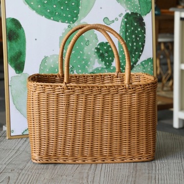 Плетеная корзина Wicker Willow Shopping