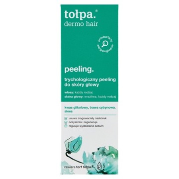 Tołpa Dermo Hair Trychologiczny Peeling do Skóry Głowy 100ml