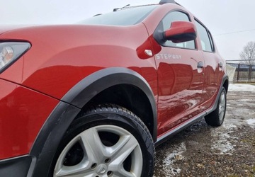 Dacia Sandero II Hatchback 5d TCe  90KM 2014 Dacia Sandero Stepway 90KM 1wlasciciel Alu Czujniki Parkowania Zarejestro, zdjęcie 13