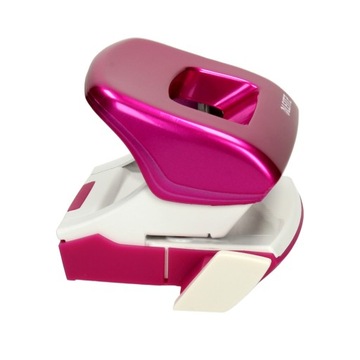 Мини-пробойник Leitz Wow на 10 листов бумаги, розовый x2