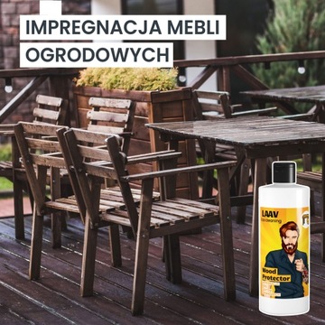 ECO OLEJ IMPREGNAT PŁYN do blatów kuchennych mebli ogrodowych LAAV 500 ml