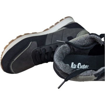 Buty Męskie Zimowe Ocieplane sportowe Trekkingowe botki Lee Cooper 3066M 42