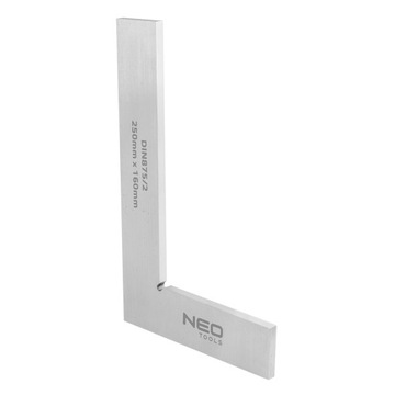 Kątownik płaski DIN875/2 250x160mm NEO 72-024