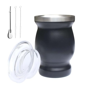 Кружка Yerba Mate Matero Термальный чай Йерба, 240 мл, нержавеющая сталь
