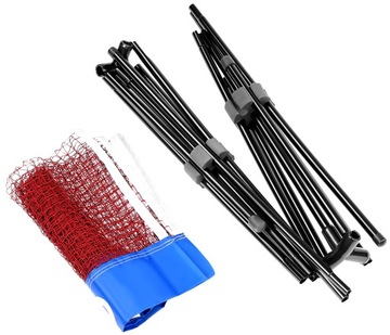 Комплект ENERO 3-в-1, регулируемый, складной, сетка для волейбола, бадминтона и тенниса.