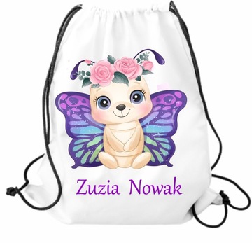 Worek na buty kapcie do szkoły przedszkola plecak