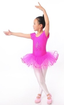 Sukienka baletowa strój balet body tutu taniec 122