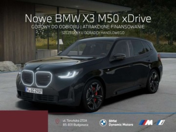 BMW 2026 BMW X3 M M50 xDrive 398 KM mHEV - Gotowy do Odbioru - Pakiet M Pro - Kamer