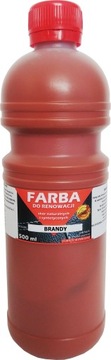 FARBA DO SKÓRY KIEROWNIC TRAPICERKI BRANDY 500 ml