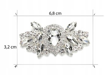 КРЫСЗ СР УКРАШЕНИЕ для обуви на ОБУВЬ БРОШЬ ЗАЖИМ украшения для обувиBURZYŃSKI