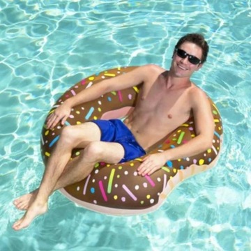 БОЛЬШОЙ НАДУВНОЙ ПОНЧИК КОЛЬЦО ДЛЯ ПЛАВАНИЯ