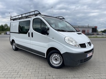 Renault Trafic II Kabina 2.0 dCi 90KM 2009 Renault Trafic Lift 2.0 Dci Long 6 Osobowy 2009 r Po Opłatach 175.000 km