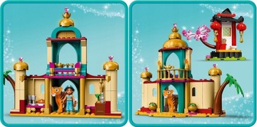 LEGO Disney 43208 Приключения Жасмин и Мулан